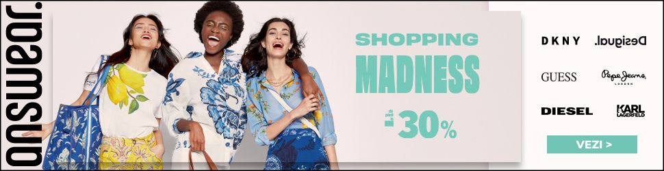 SHOPPING MADNESS de pana la -30%, ANSWEAR.ro