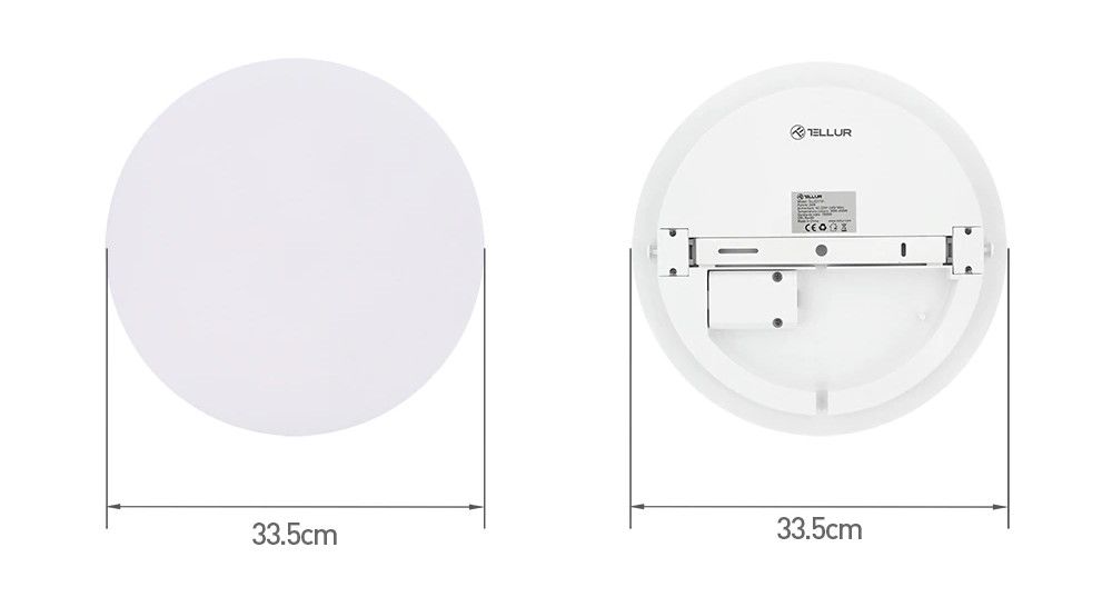 Plafoniera LED RGB inteligenta Tellur TLL331401 - Potrivita oricarei incaperi!