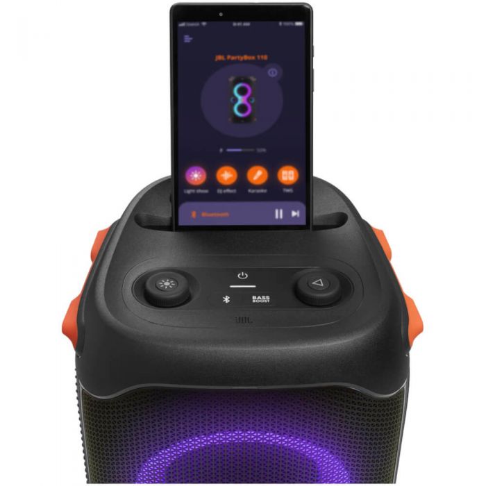 Sistem audio portabil JBL Partybox 110, aduce atmosfera unei petreceri oriunde va aflati