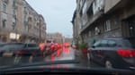 Car view în ploaie torențială la Ploiești – orașul în reflexii!