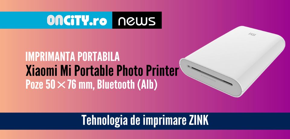 Imprimanta portabila Xiaomi Mi Portable Photo Printer