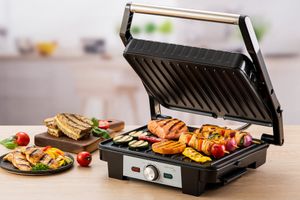 Gratar Electric Contact Grill si Sandwich Maker Delimano Joy (2in1)