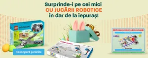 Surprinde-i pe cei mici cu jucarii robotice in dar de la iepuras! | Robofun