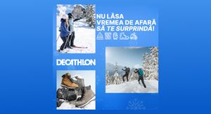 Articole sportive şi outdoor de la Decathlon