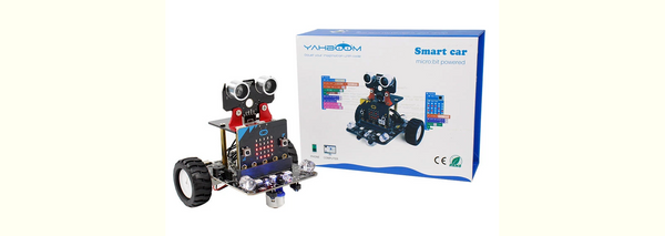Kit educațional Smart Robot Car pentru Micro:bit