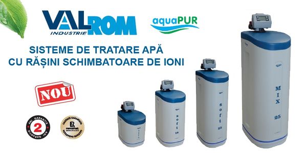 Dedurizator apa,  AquaPur Soft 18 CAB, 1.5 mc/h - VALROM