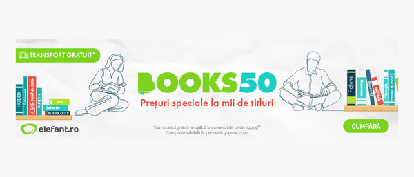 BOOKS50 - preturi speciale la mii de titluri - Elefant.ro