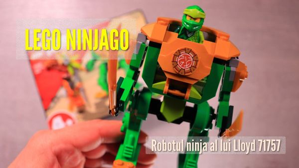LEGO NINJAGO 71757 - Robotul ninja al lui Lloyd