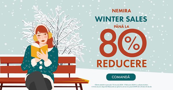Winter SuperSALES cu până la 80% reducere pe nemira.ro