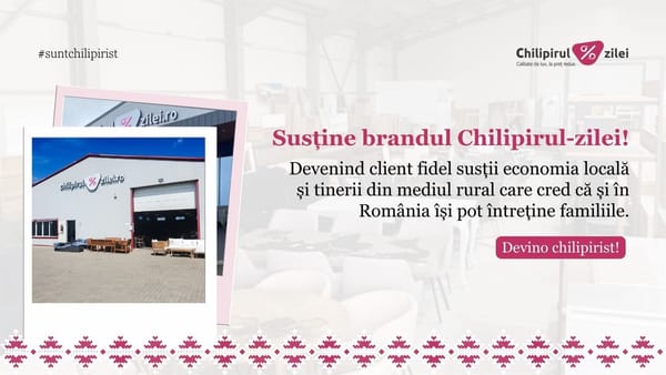 Descopera reducerile de la Chilipirul-Zilei.ro